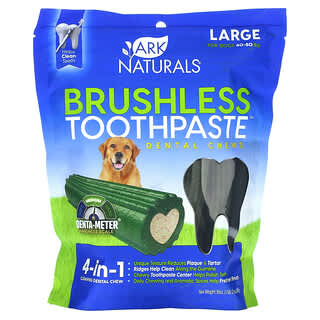 Ark Naturals, Brushless Toothpaste, Dental Chews, For Large Dogs, 18 oz (508 g)