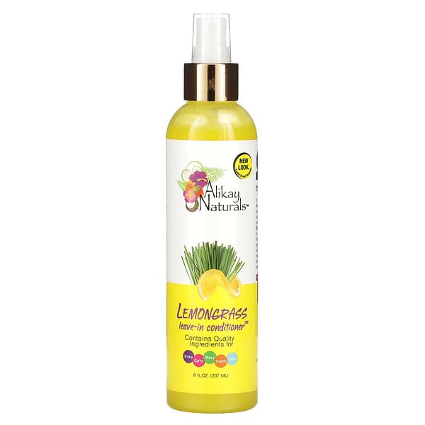 Alikay Naturals Leave In Conditioner Lemongrass 8 Fl Oz 237 Ml