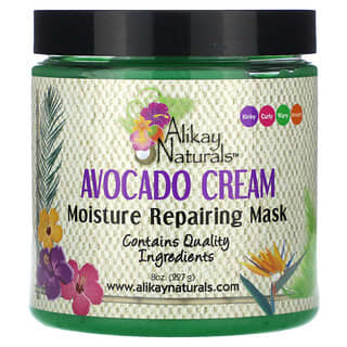Alikay Naturals, Avocado Cream Moisture Repairing Mask, 8 oz (227 g)