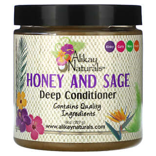 Alikay Naturals, Honey and Sage Deep Conditioner , 8 oz (227 g)