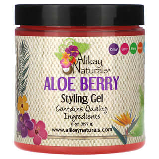 Alikay Naturals, Aloe Berry Styling Gel , 8 oz (227 g)