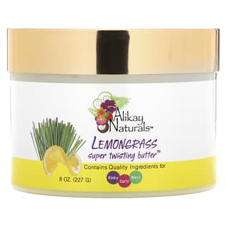 Alikay Naturals, Lemongrass Super Twisting Butter , 8 oz (227 g)