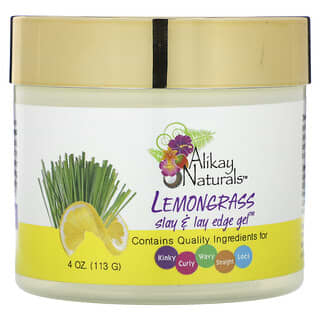 Alikay Naturals, Lemongrass, Slay & Lay Edge Gel, 4 oz (113 g)