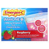 Immune +, витамин C, витамин D и цинк, малина, 30 пакетиков по 9,2 г (0,32 унции)