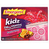 Kidz, Vitamin C, Flavored Fizzy Drink Mix, Fruit Punch, 250 mg, 30 Packets, 0.33 oz (9.4 g) Each