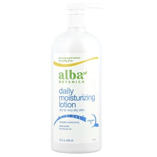 Alba Botanica, Loción corporal emoliente, rescate de cocos, 32 oz (907 g)