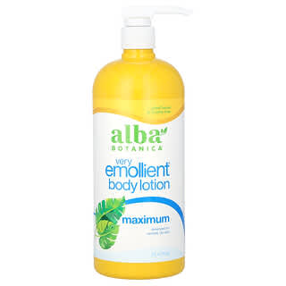 Alba Botanica, Very Emollient Body Lotion, Maximum, 32 fl oz (946 ml)