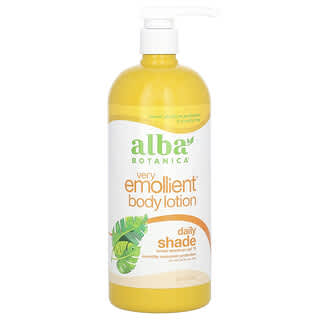 Alba Botanica, Very Emollient Body Lotion, Daily Shade, SPF 15, 32 fl oz (946 ml)
