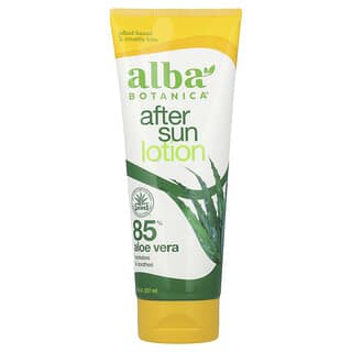 Alba Botanica, After Sun Lotion, 85% Aloe Vera, Aftersun-Lotion, 85% Aloe Vera, 237 ml (8 fl. oz.)