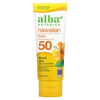 Alba Botanica, Protector solar facial Sheer Shield, FPS 45, Sin fragancia, 57 g (2 oz)