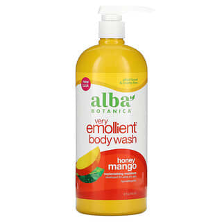 Alba Botanica, Very Emollient Body Wash, Honey Mango, 32 fl oz (946 ml)