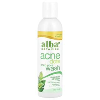 Alba Botanica, Acnedote®, средство для мытья пор, 177 мл (6 жидк. Унций)