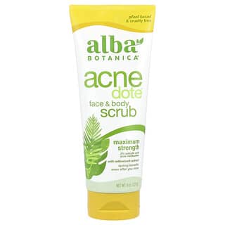 Alba Botanica, ACNEdote, Yüz ve Vücut Peelingi, 8 oz (227 gr)