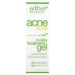 Alba Botanica, Acnedote, Invisible Treatment Gel, Oil-Free, 0.5 oz (14 g)