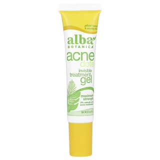 Alba Botanica, Obat Jerawat, Gel Perawatan Berwarna Bening, Bebas Minyak, 14 g (0,5 ons)