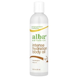 Alba Botanica, Huile pour le corps Hawaïen, Noix de kukui, 8,5 fl oz (251 ml)