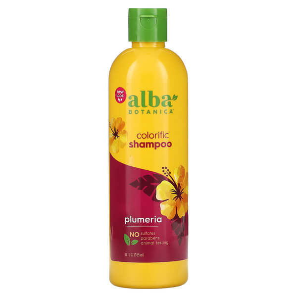 Alba Botanica, Hawaiisches Shampoo, farbiges Plumeria, 355ml (12fl oz)