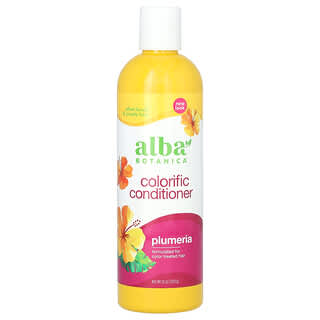 Alba Botanica, Acondicionador colorific, Para cabello teñido, Plumeria, 340 g (12 oz)
