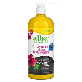 Alba Botanica, Hawaiian Detox Body Wash, 32 fl oz (946 ml)