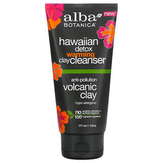 Alba Botanica, Arcilla limpiadora y cálida Hawaiian Detox, 177 ml (6 oz. Líq.)