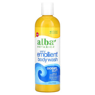 Alba Botanica, Very Emolient Body Wash, Ocean Surf, 12 fl oz (355 ml)