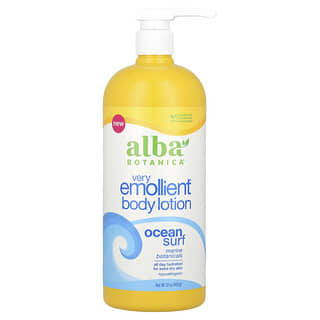 Alba Botanica, Very Emollient 身體乳，Ocean Surf，32 盎司（907 克）