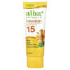 Hawaiian Sunscreen Lotion, SPF 15, Aloe Vera, 3 fl oz (89 ml)