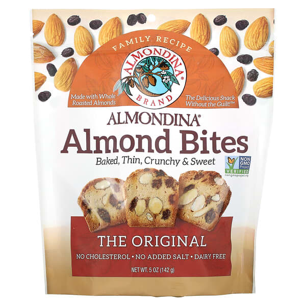 Almondina, アーモンドバイト、オリジナル、142g（5オンス）