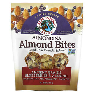 Almondina, Almond Bites, Древние зерна черники и миндаля, 5 унций (142 г)