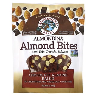 Almondina, Bocadillos de almendra, Chocolate, almendras y pasas, 142 g (5 oz)
