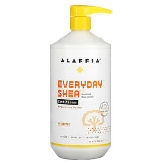 Alaffia, Everyday Shea Conditioner, Unscented, 32 fl oz (950 ml)