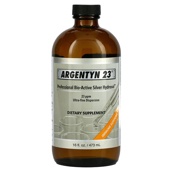 Sovereign Silver, Argentyn 23, Professional Bio-Active Silver Hydrosol, 16 fl oz (473 ml)