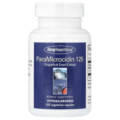 Allergy Research Group, ParaMicrocidin 125, 150 Vegetarian Capsules (125 mg per Capsule)