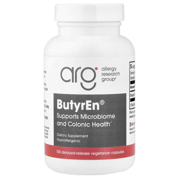 ButyrEn®, 100 Delayed-Release Vegetarian Capsules (200 mg Per capsule)