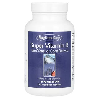 Allergy Research Group, Complexo de Super Vitamina B, 120 Cápsulas Vegetarianas