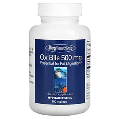 Allergy Research Group, 牛胆汁，500 微克，100 粒素食胶囊