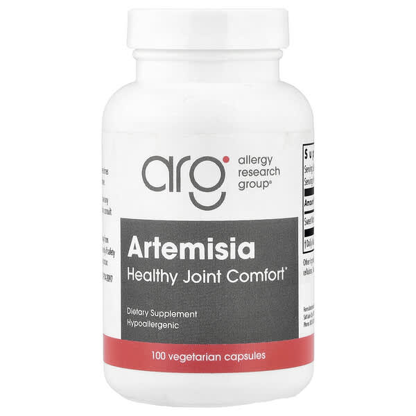 Allergy Research Group, 青蒿素，100 粒素食膠囊（每粒膠囊 500 毫克）