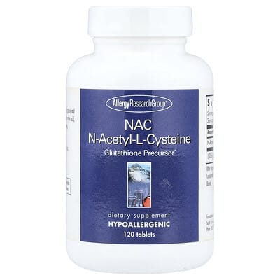 Allergy Research Group, NAC, 120 Tablets (500 mg per Tablet)