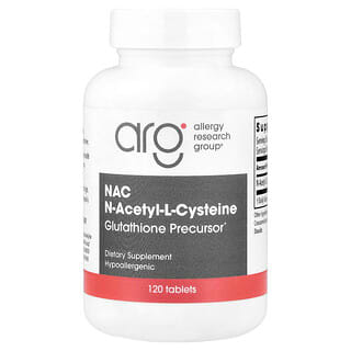 Allergy Research Group, NAC, 120 таблеток (500 мг в 1 таблетке)