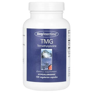 Allergy Research Group, Trimetilglicina TMG, 100 Cápsulas Vegetarianas