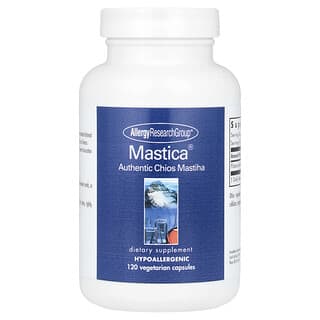 Allergy Research Group, Mastica®, настоящая хиосская мастика, 120 вегетарианских капсул