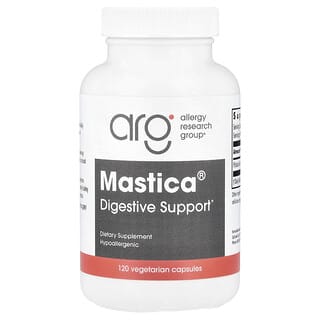 Allergy Research Group, Mastica®, Автентична хиосска мастиха, 120 вегетариански капсули (0,5 g на капсула)