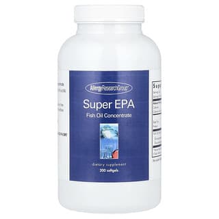 Allergy Research Group, Super EPA, Fish Oil Concentrate, 200 Softgels