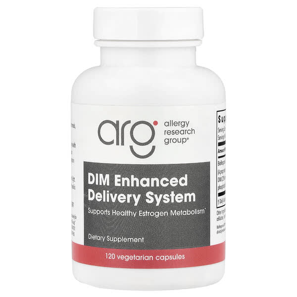 Allergy Research Group DIM Enhanced Delivery System, 120 Vegetarian Capsules