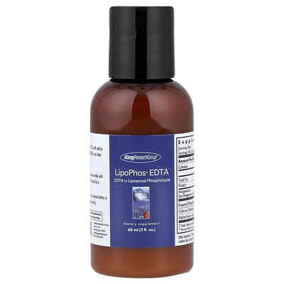 Allergy Research Group, LipoPhos® EDTA, Liposome Phospholipid, 2 fl oz (60 ml)