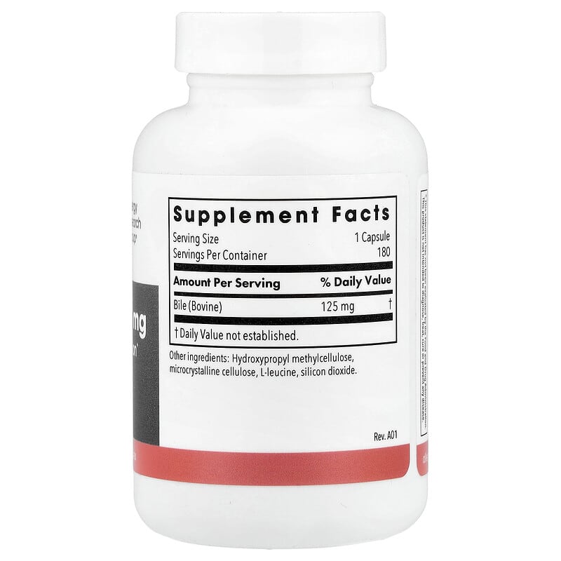 Öküz Safrası, 125 mg, 180 Vejetaryen Kapsül