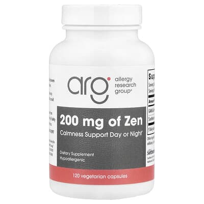 Allergy Research Group, Zen, 120 Vegetarian Capsules