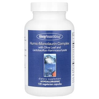 Allergy Research Group, Complexe de monolaurine à l'acide humique, 120 capsules végétariennes