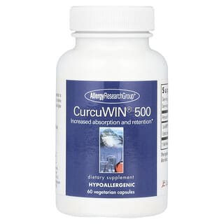 Allergy Research Group, CurcuWIN® 500，60 粒素食膠囊