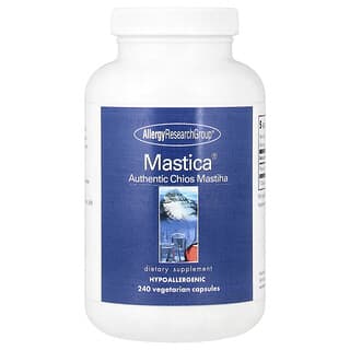 Allergy Research Group, Mastica®, Authentic Chios Mastic, 1 g, 240 vegetariánských kapslí (0,5 g na kapsli)